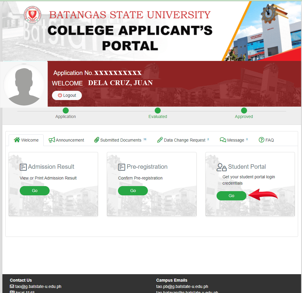 Enrolment Procedure for Freshmen Students (First Semester AY